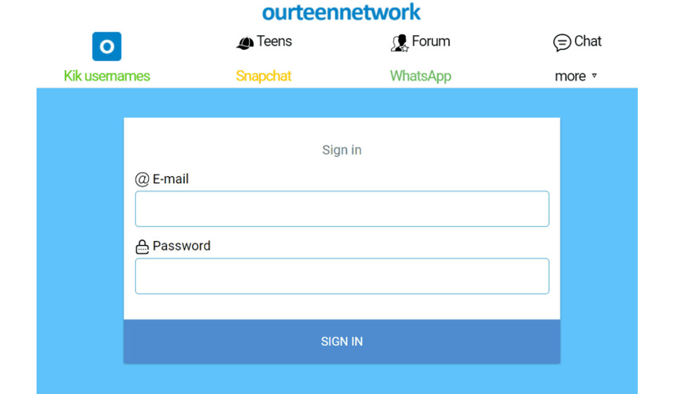 How to become a member of OurteenNetwork