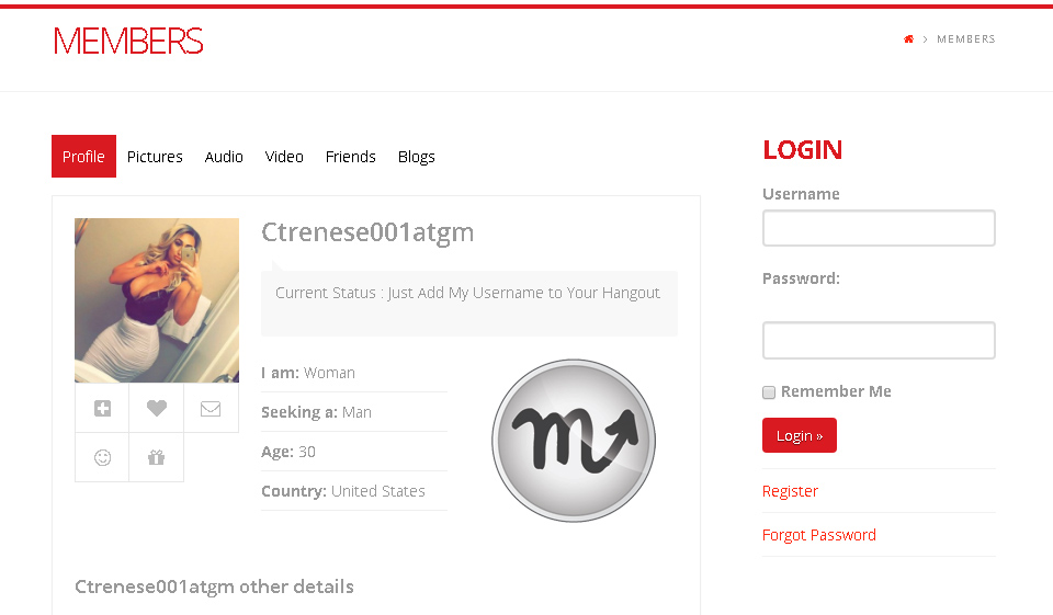PerfectMatch website version