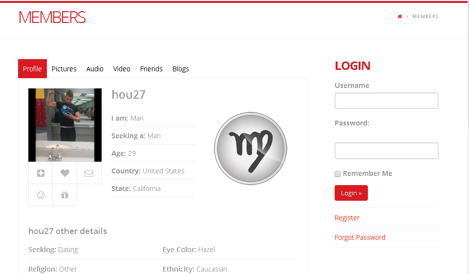 Special features for exclusive members