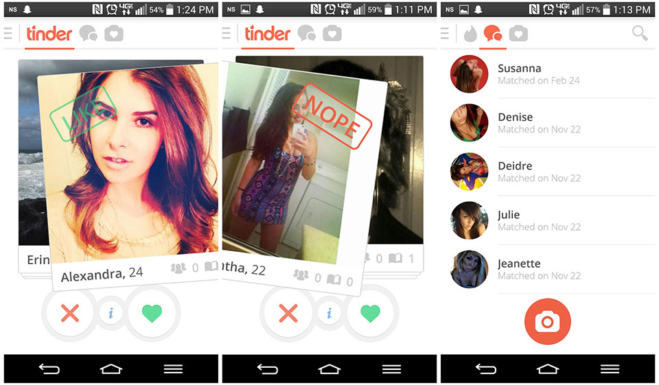 Privacy in Tinder