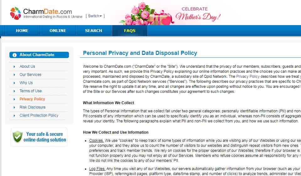 When Was CharmDate Established?