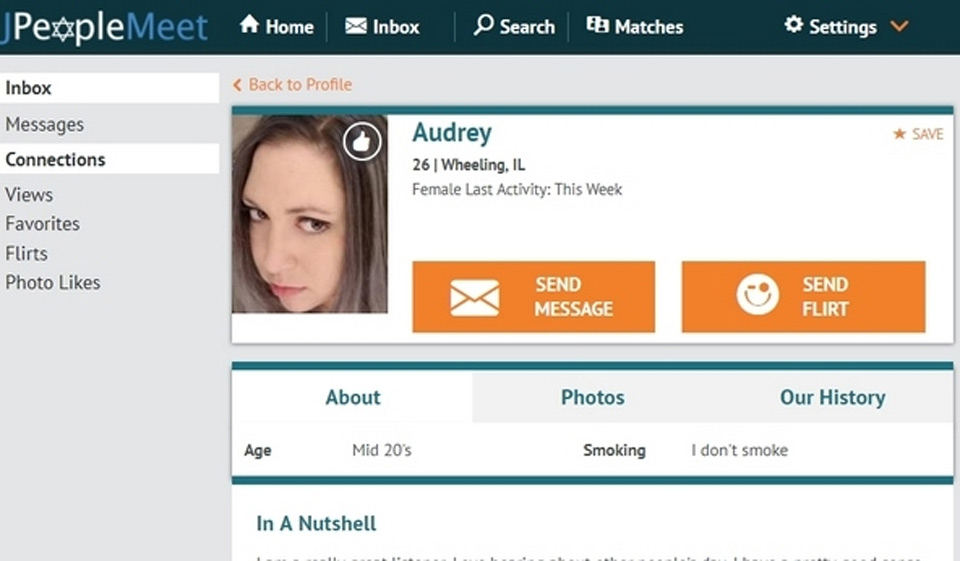 Jakość odbiorców JPeopleMeet