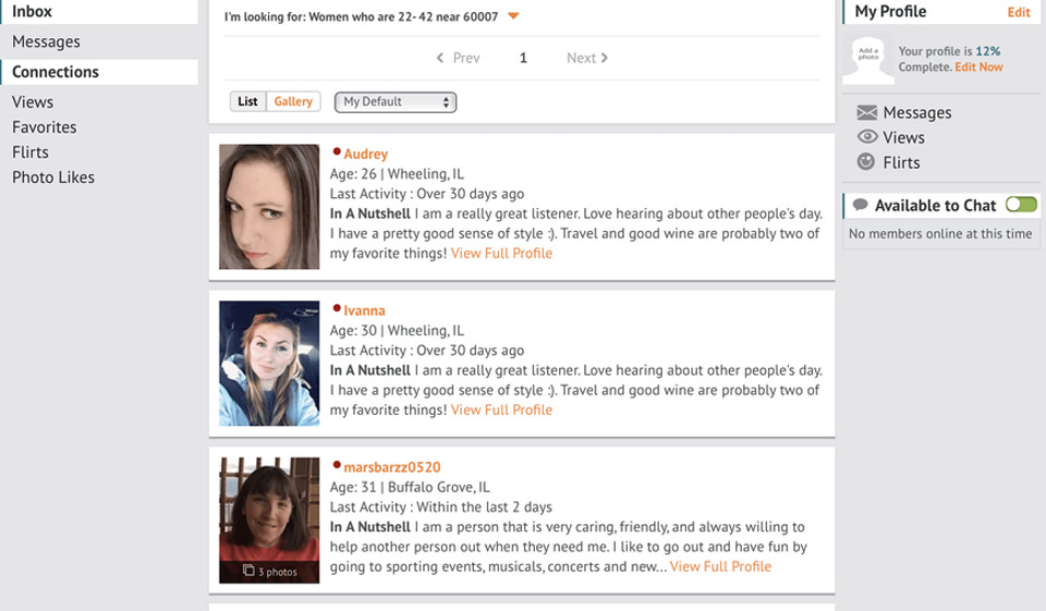 Interfejs JPeopleMeet