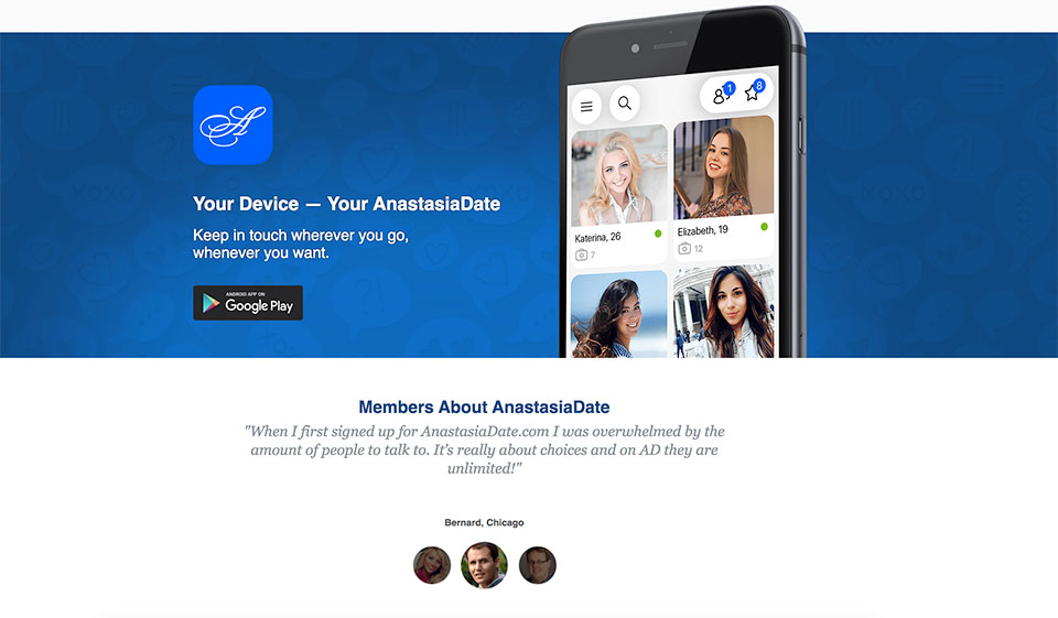 AnastasiaDate Jakość odbiorców