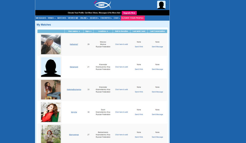 Filter your messages on ChristianDatingForFree