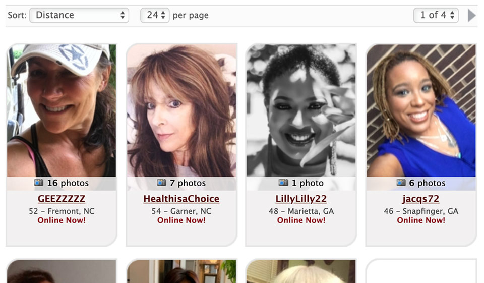 Fitness Singles Age Distribution