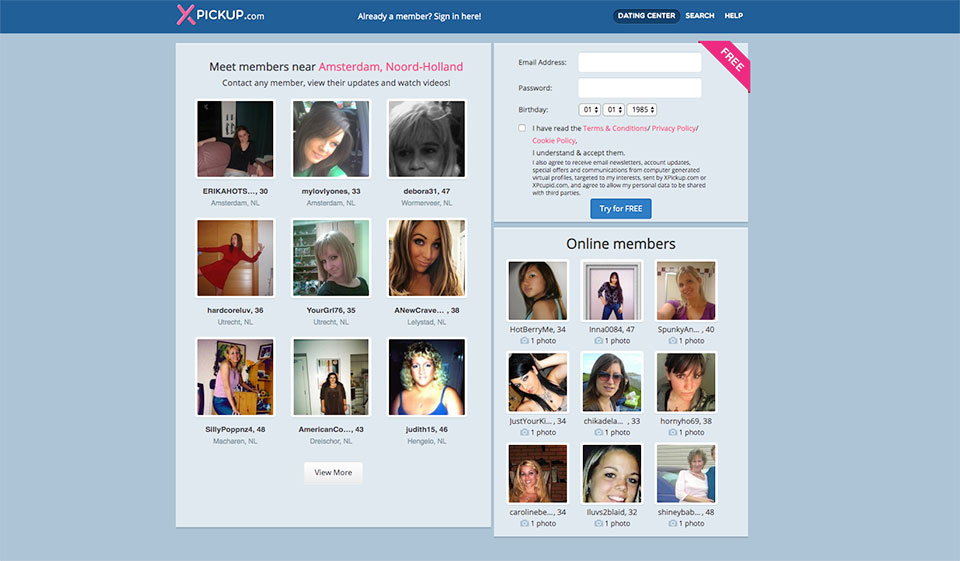 Rejestracja w XPickup