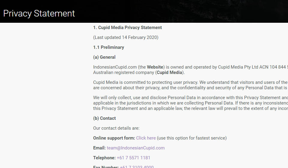 Design & Usability Indonesian Cupid