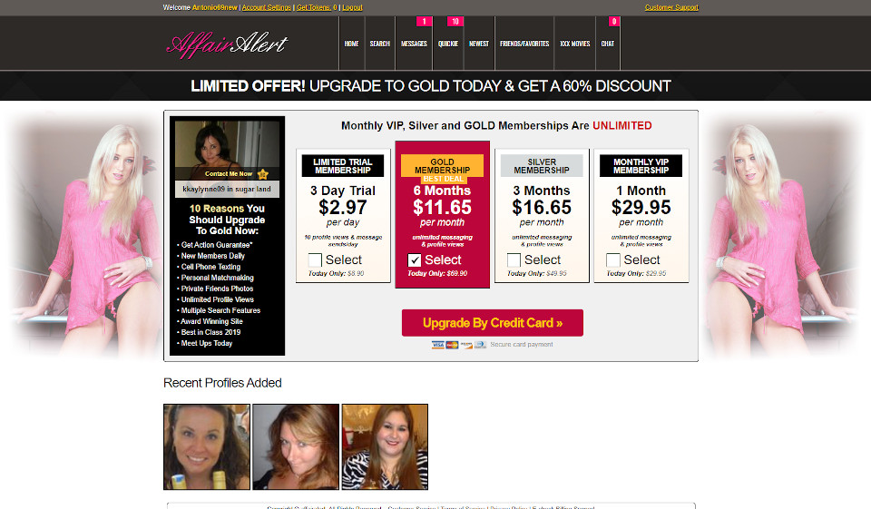 Affair Alert Coupons