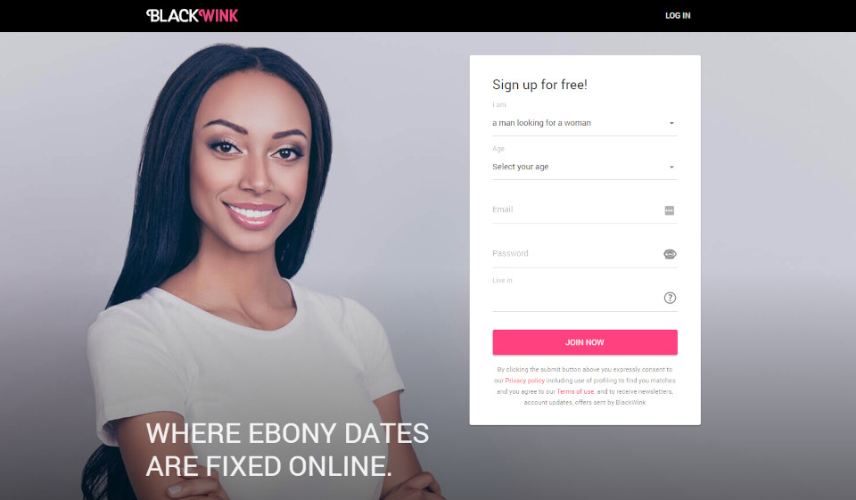 Join the BlackWink Website and Meet the Hot Black People around You