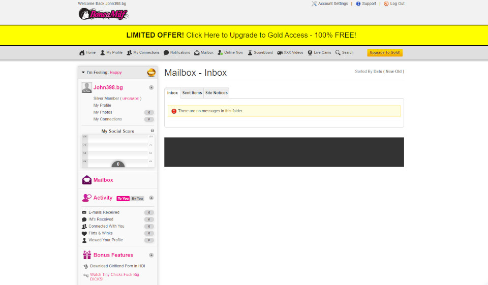 What Type of Relations can I Find at BoneAMILF?