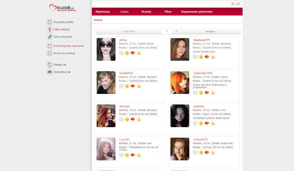 Buziak.pl Recenzja: Świetna strona randkowa?