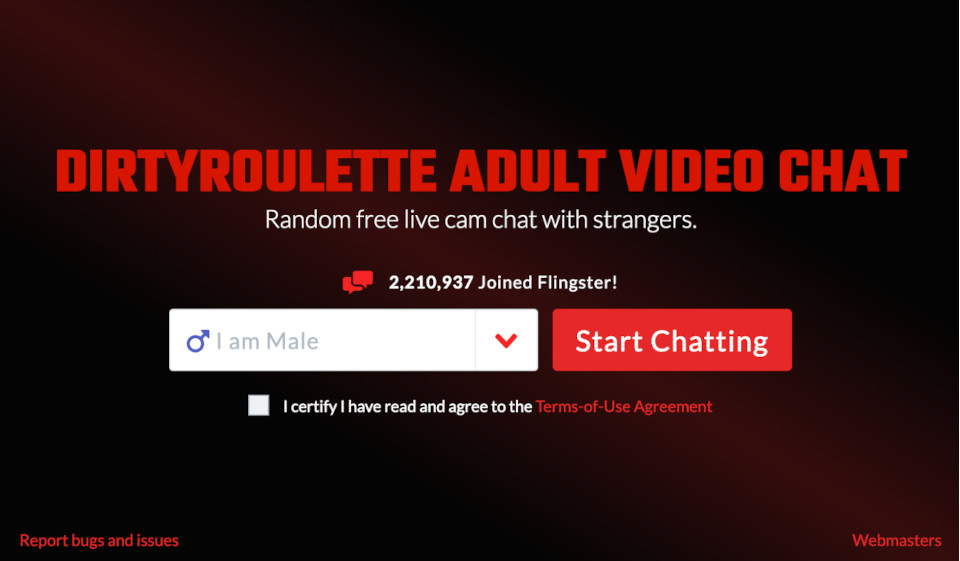 Is DirtyRoulette Anonymous?