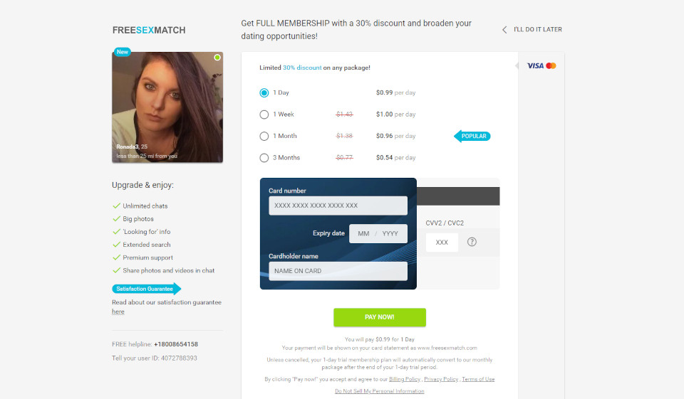 Kostenlose Sex Match Gutscheine