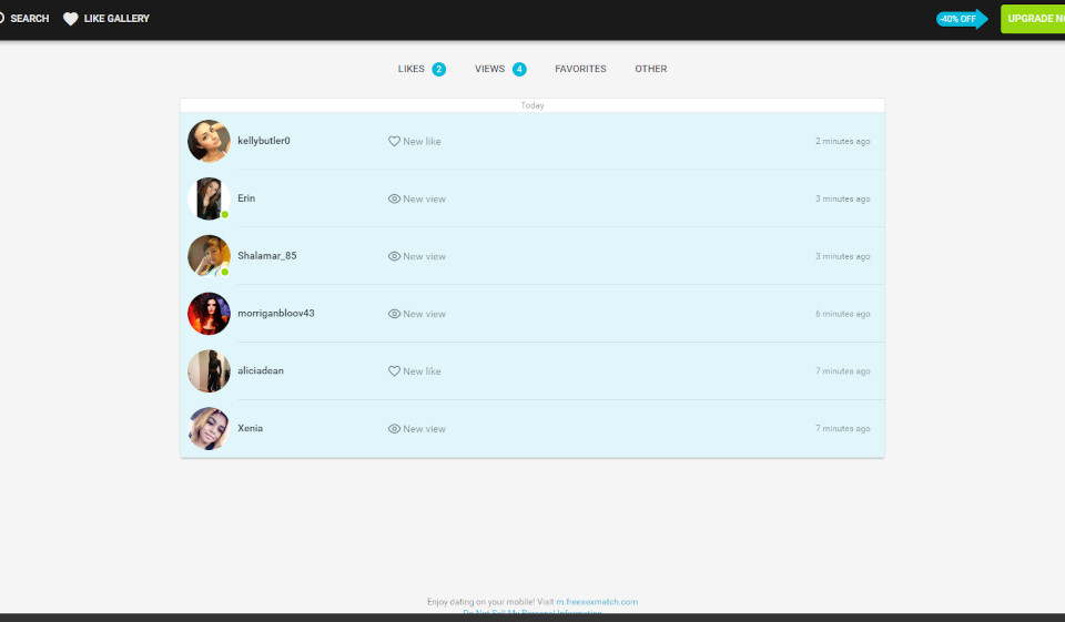 Wie lösche ich ein kostenloses Sex Match Konto?