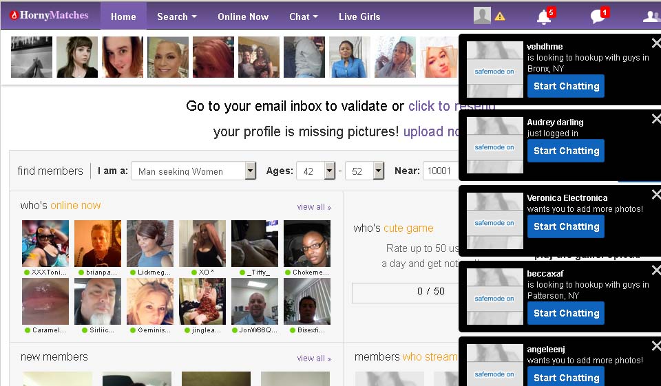 HornyMatches Overview