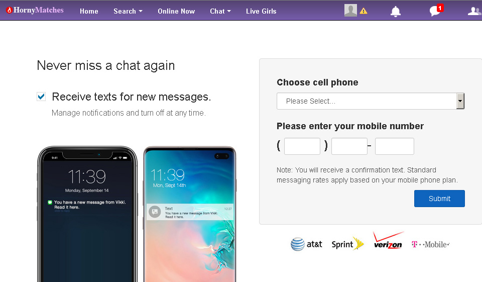 Is HornyMatches Anonymous?