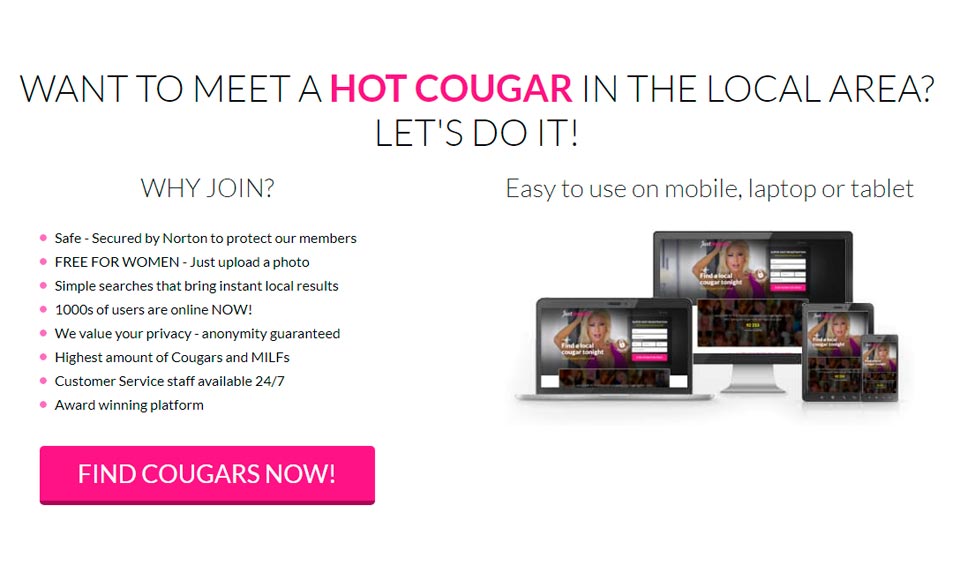 How to Reach for Just Cougars Help and Support?