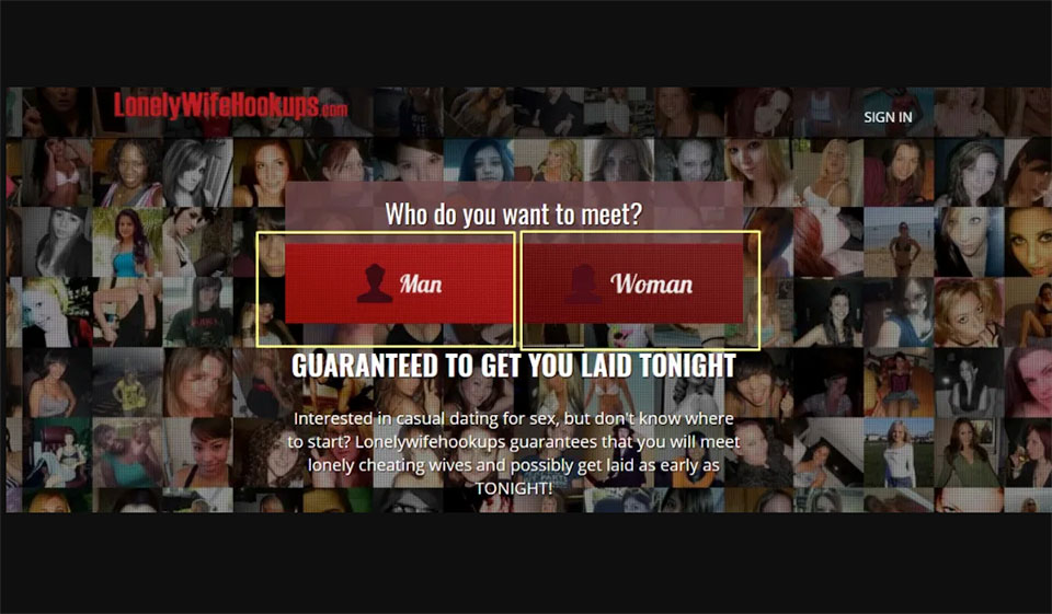 LonelyWifeHookups App