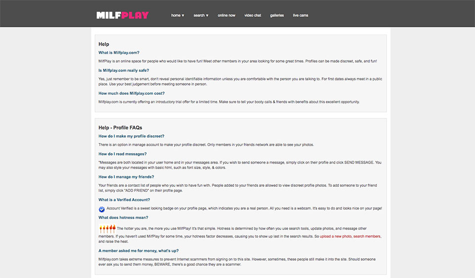 Which Cards Are Valid for MilfPlay