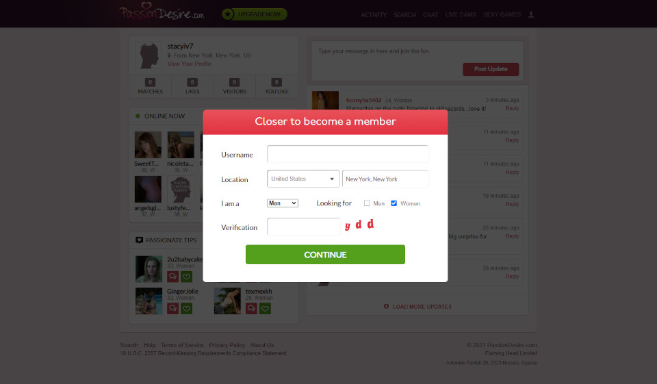 Passiondesire.com review: Great Dating Site in