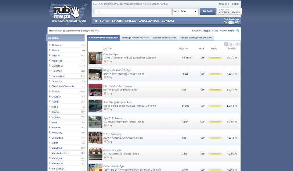 The Problems with RubMaps Website