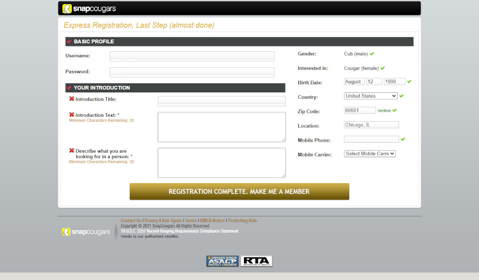 SnapCougars Overview