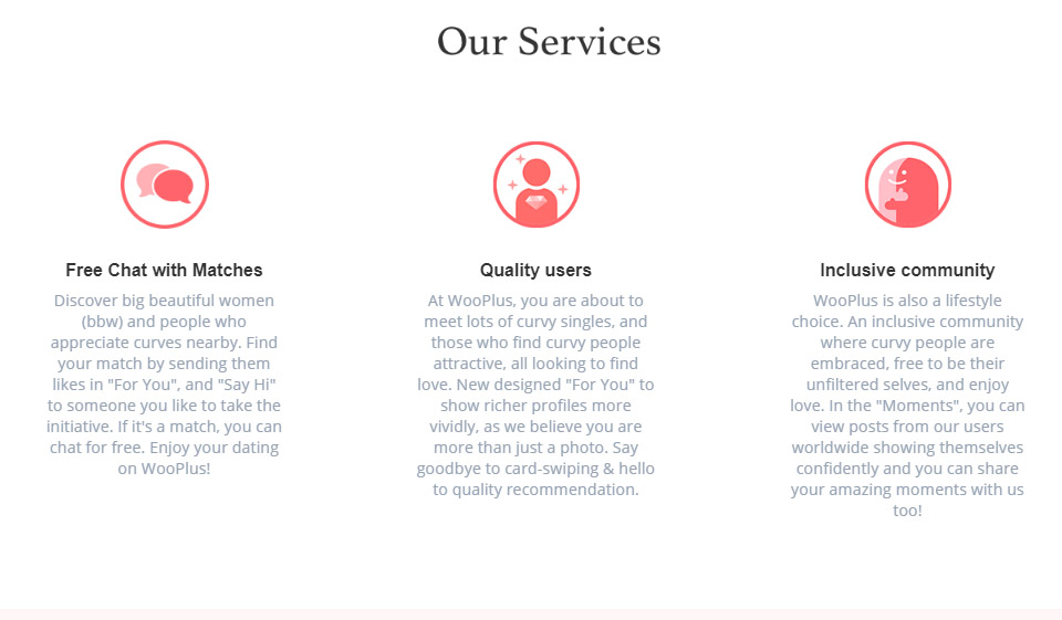 Design & Usability on WooPlus