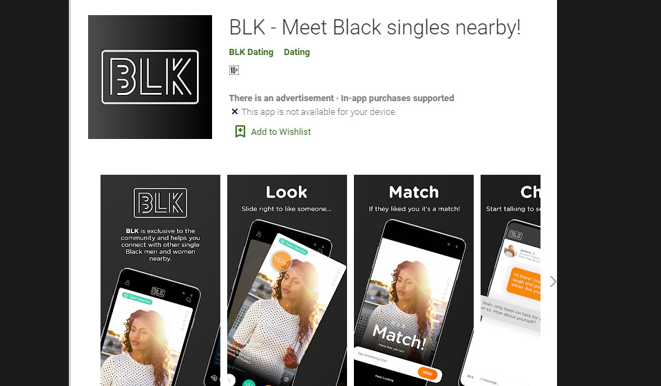 BLK - Nejlepší Black Hookup App