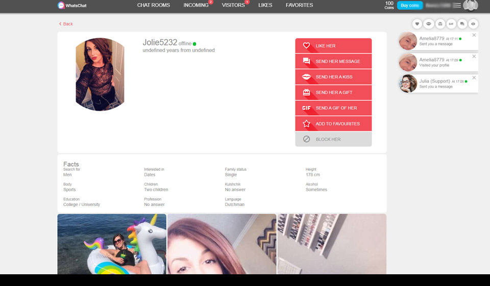 Caracteristici speciale