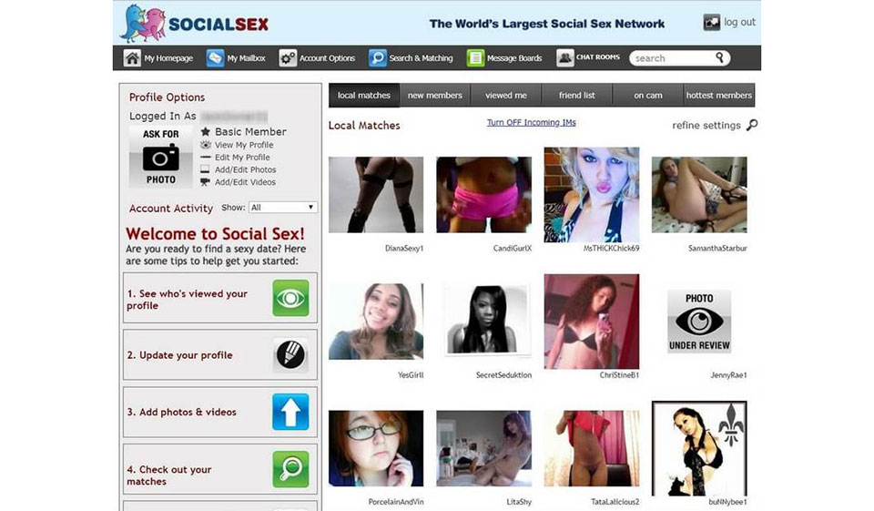 Socialsex review: Mobile App