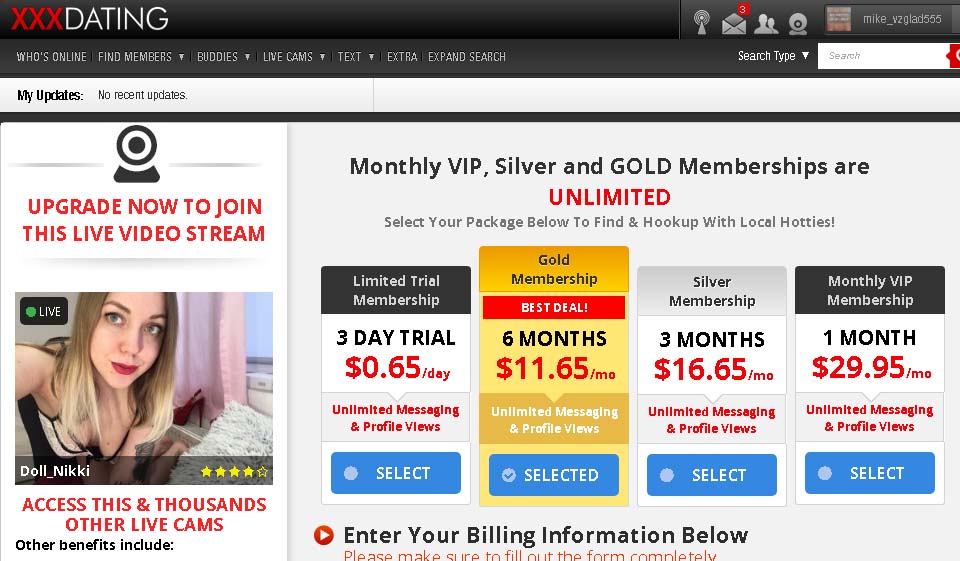 Detalii despre prețurile întâlnirilor XXX