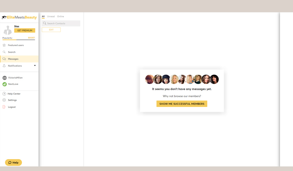 Diseño y usabilidad Rich Meet Beautiful