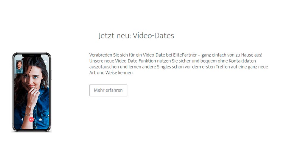 Mobile App ElitePartner