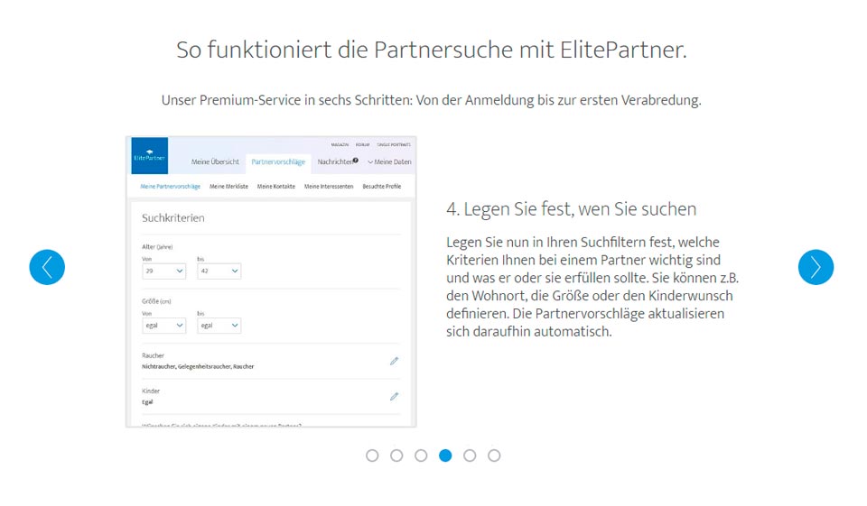 Il test dettagliato della personalità ElitePartner