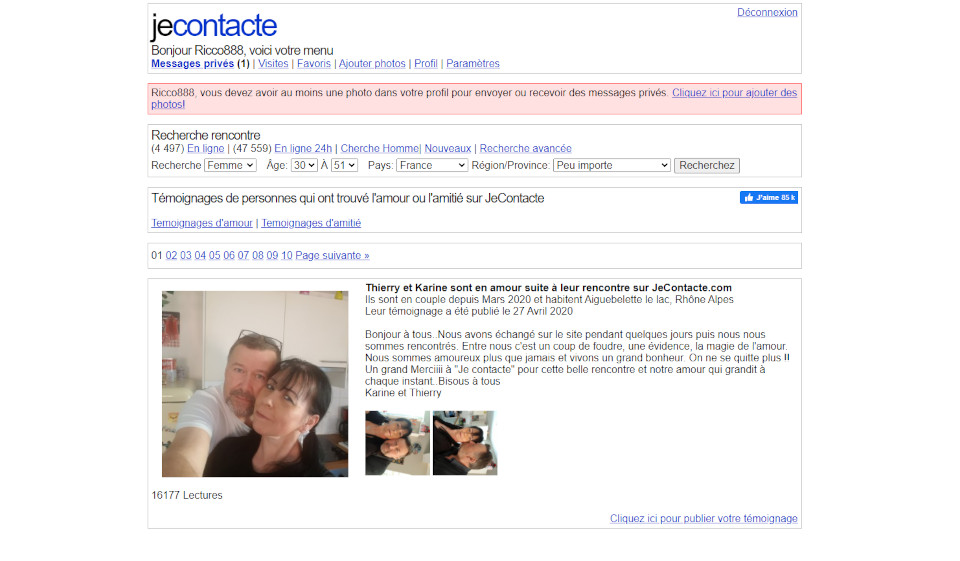 Est-ce que JeContacte en vaut la peine ?