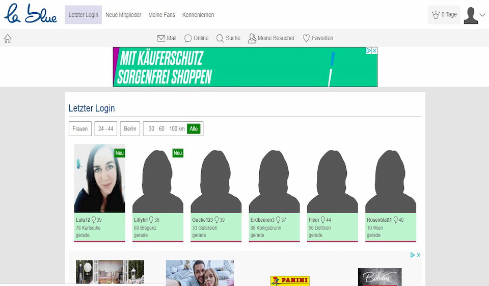 Lablue'da Profil Oluşturma