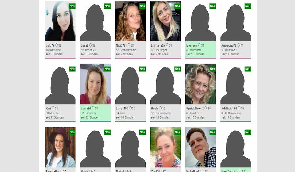 Lablue'nun arama işlevi ve profil kalitesi