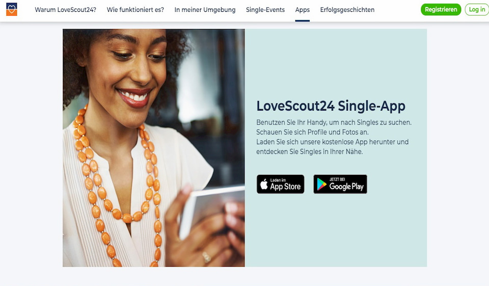 Mobile App von Lovescout24