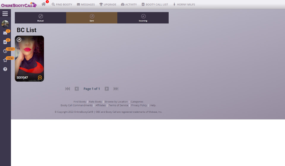 OnlineBootyCall Chat