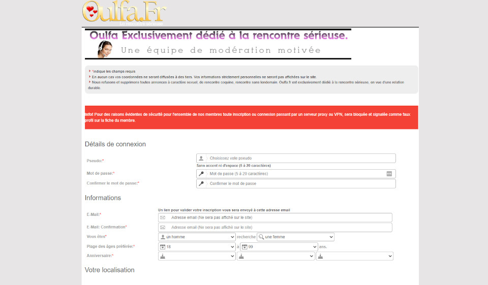 INSCRIPTION - EST-ELLE VRAIMENT FACILE?