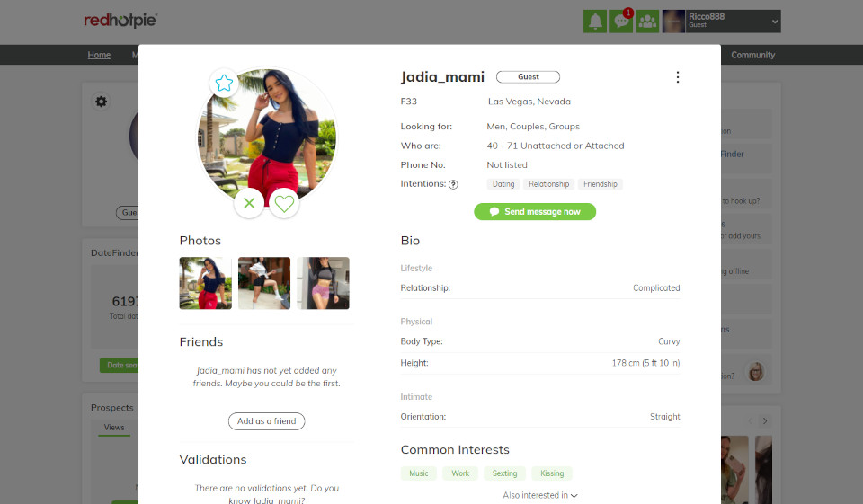 Tips on Getting Matches on RedHotPie