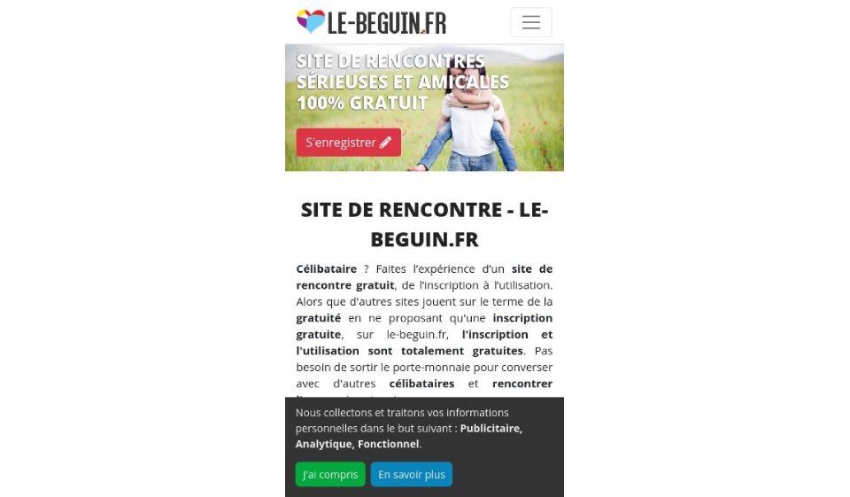 Application mobile Le Béguin